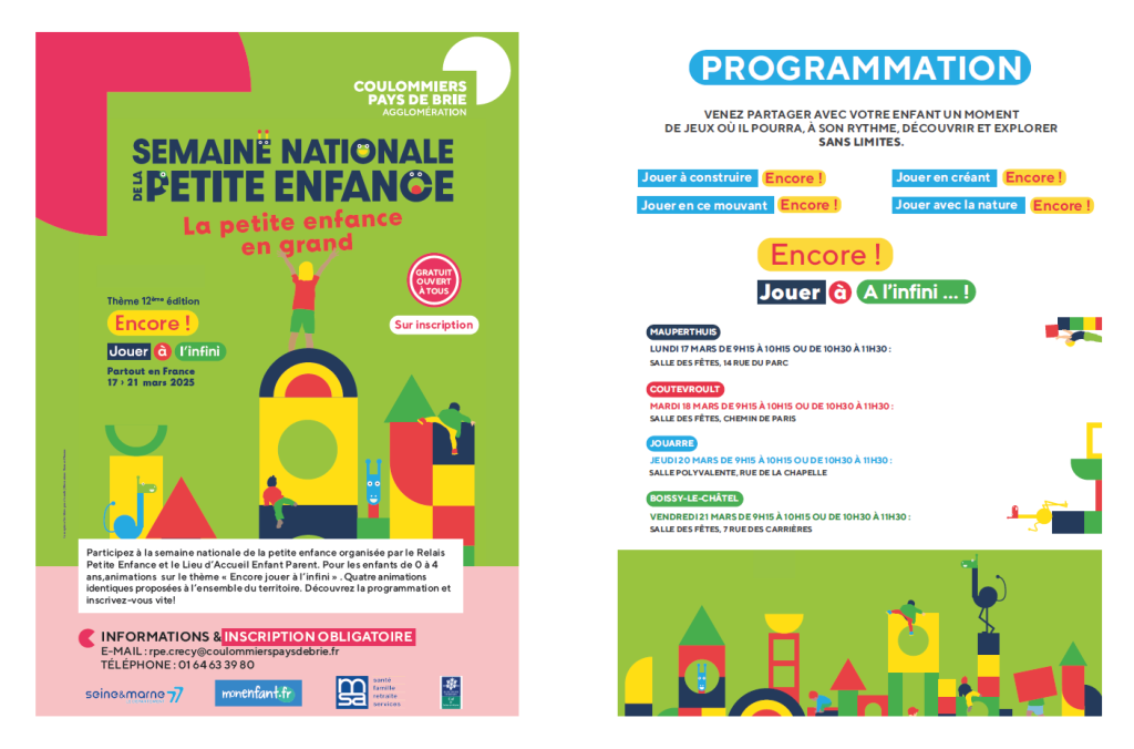 Semaine Nationale Petite Enfance 2025